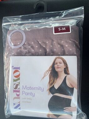 Joyspun Maternity Panty 3-Pack - Mauve Gray Pink Size S-M